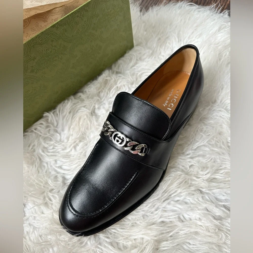 Gucci black loafers